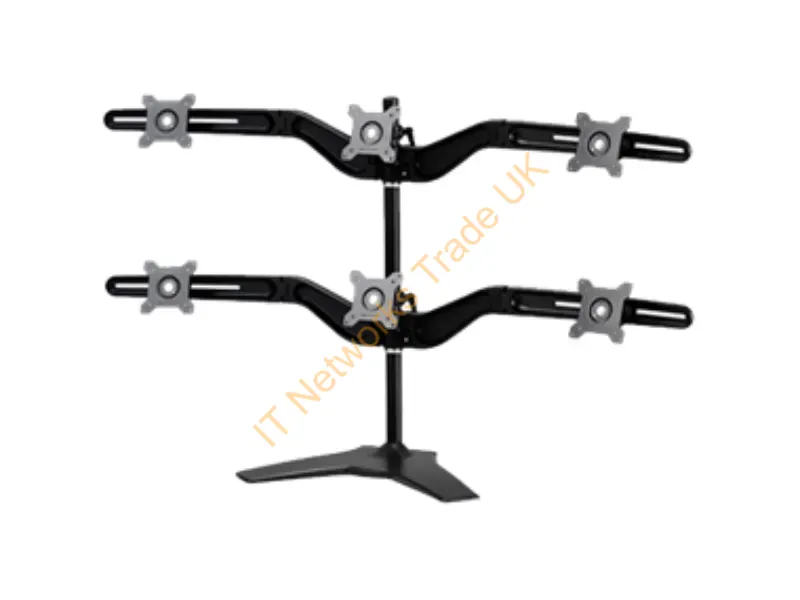 AMR6S - Amer Networks Amr6S Monitor Mount / Stand 24" Desk Black