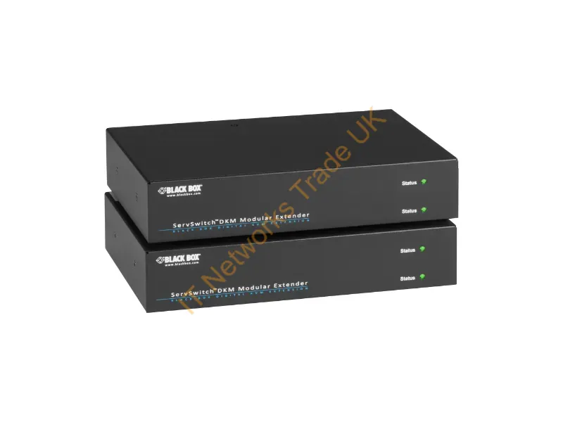 AMS9204A - Black Box Ams9204A Kvm Extender Transmitter & Receiver