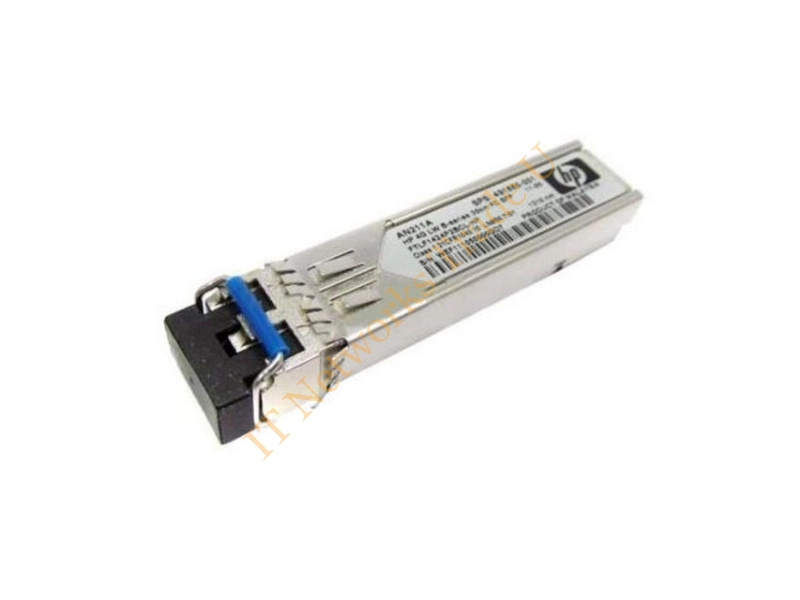 AN211A HP B-series 4Gbps Single-Mode Fiber Long Wave Fibre Channel 30km 1310nm Duplex LC Connector SFP Transceiver Module