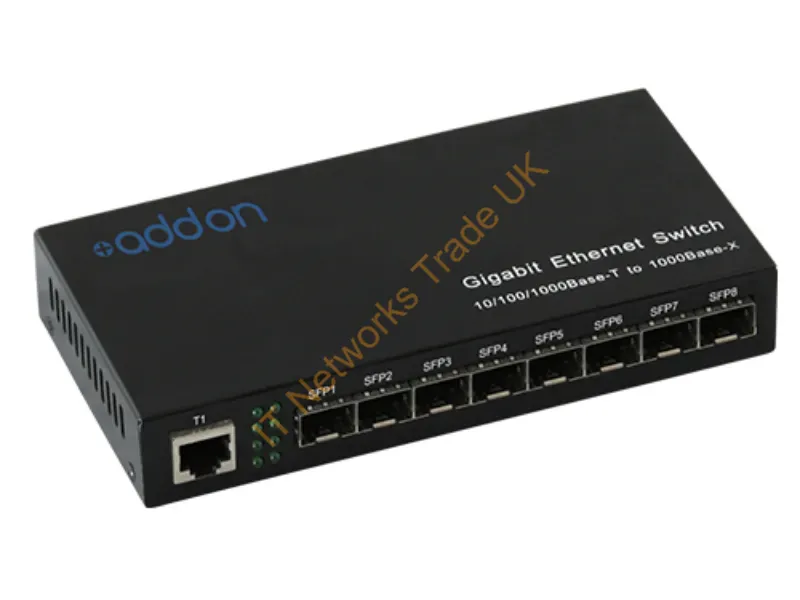 AO-GES-18-S - Addon Networks Ao-Ges-18-S Network Switch Unmanaged Gigabit Ethernet (10/100/1000) Black