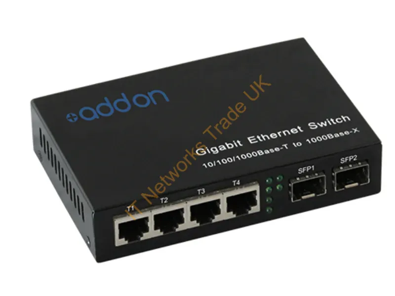 AO-GES-42-S - Addon Networks Ao-Ges-42-S Network Switch Black