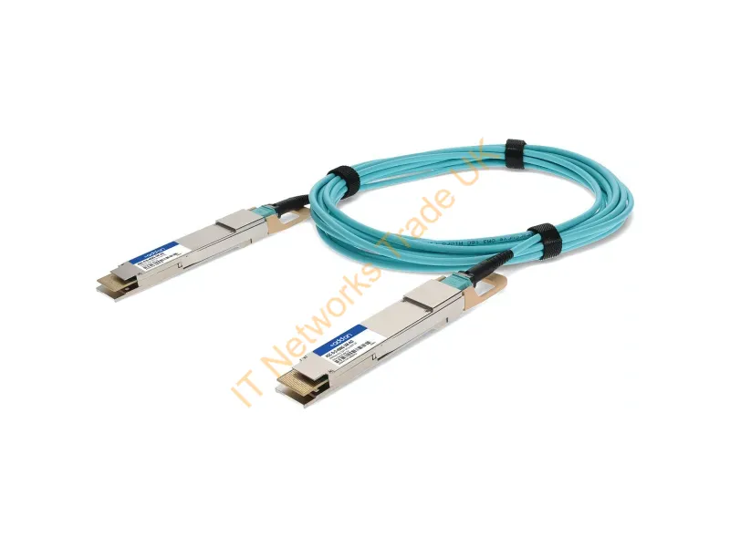 AOC-D-D-400G-1M-AO - Addon Networks Aoc-D-D-400G-1M-Ao Infiniband/Fibre Optic Cable 39.4" (1 M) Qsfp-Dd Blue