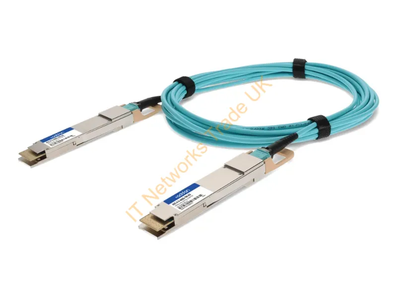 AOC-D-D-400G-7M-AO - Addon Networks Aoc-D-D-400G-7M-Ao Infiniband/Fibre Optic Cable 275.6" (7 M) Qsfp-Dd Aqua Color