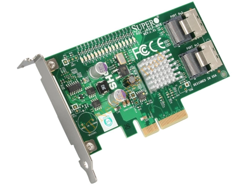 AOC-USAS-S4IR Supermicro AOC-USAS-S4IR 8 Port SAS RAID Controller PCI Express Up to 300MBps Per Port