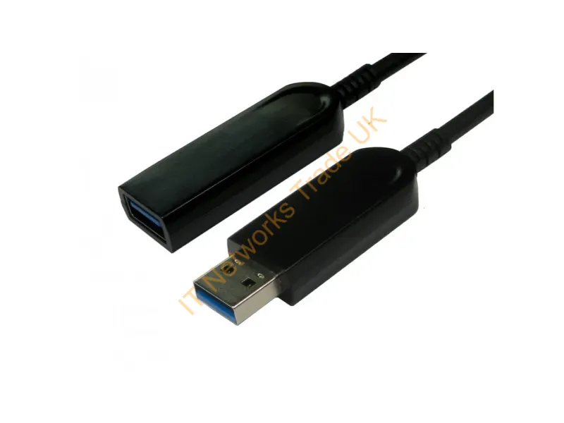 AOCUSB3-EXT010 - Cables Direct AOCUSB3-EXT010 USB cable USB 3.2 Gen 1 (3.1 Gen 1) 10 m USB A Black