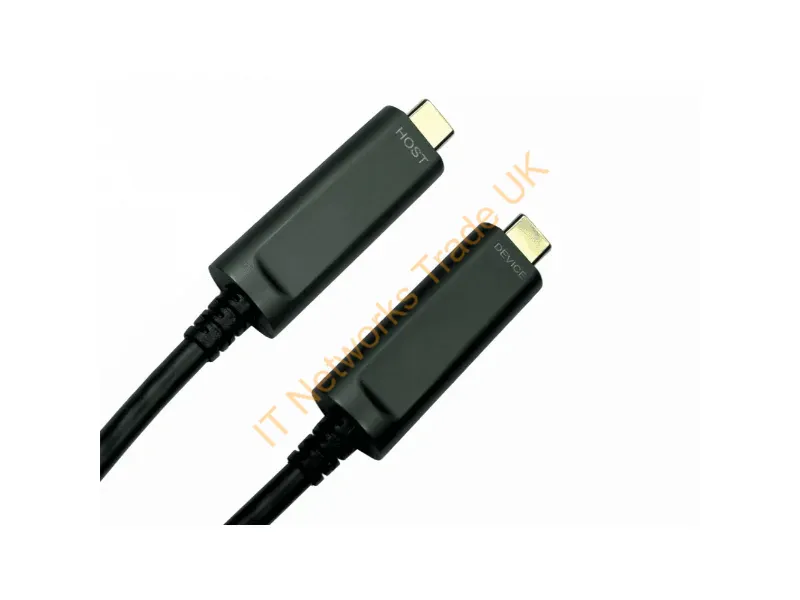 AOCUSB3C-005 - Cables Direct AOCUSB3C-005 USB cable USB 3.2 Gen 1 (3.1 Gen 1) 5 m USB C Black