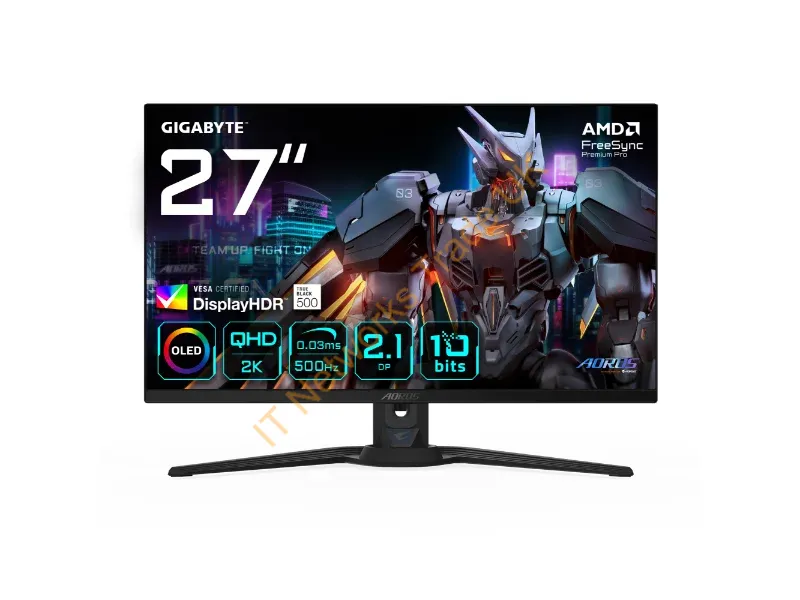 AORUSFO27Q5P-EK - AORUS 27 QD-OLED MONITOR SPK FO27Q5P