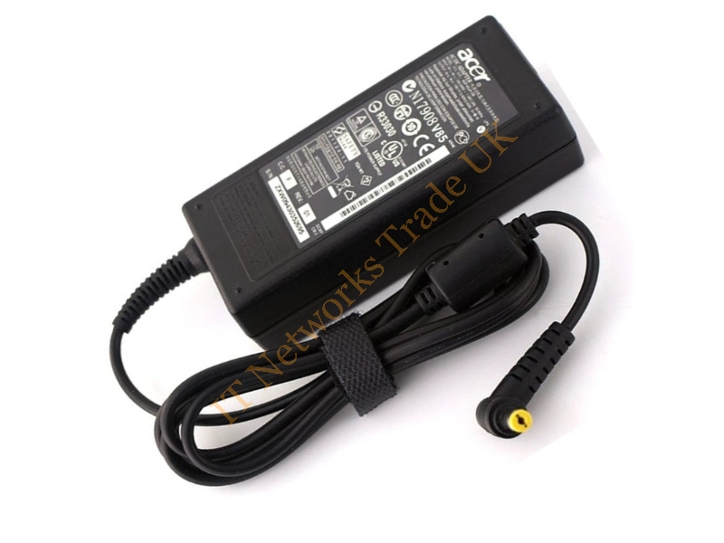 AP.06501.033 Acer Gateway 65-Watts AC Adapter Power Adapter