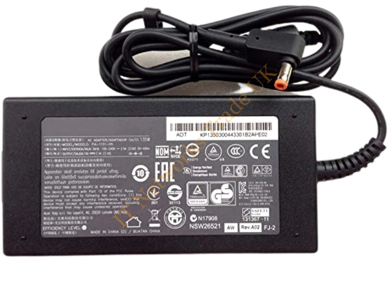 AP.09003.003 Acer Lite-on 90-Watts AC Adapter Power Adapter
