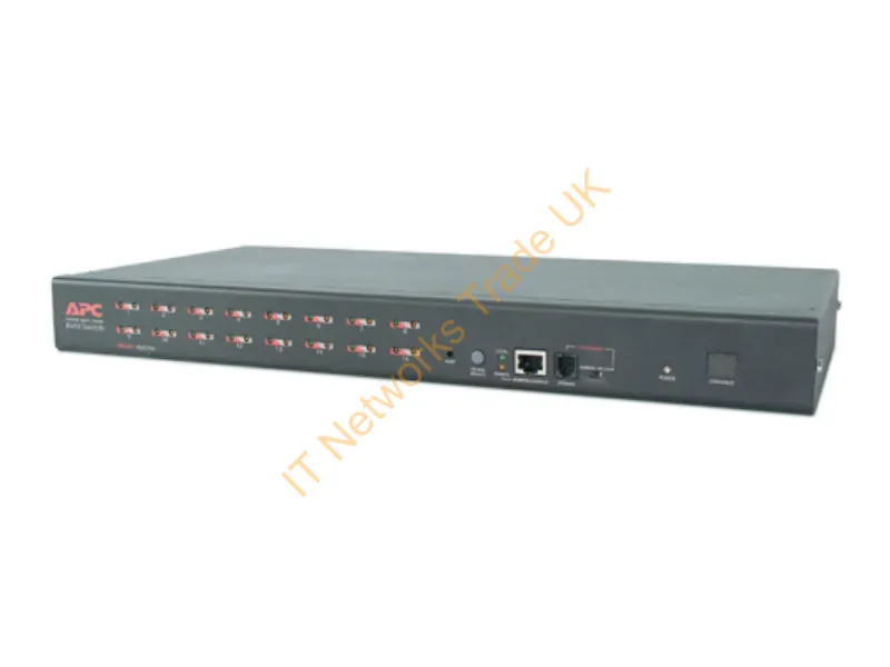 AP5202 APC 16-Port Multi-Platform Analog KVM Switch 16 x 1 16 x SPDB-15 1U Rack-mountable Network Switch