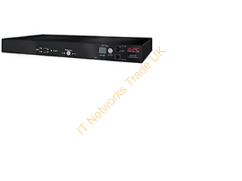 AP7722A - Apc Rack-Mount Transfer Switches Power Distribution Unit (Pdu) 1 Ac Outlet(S) Black