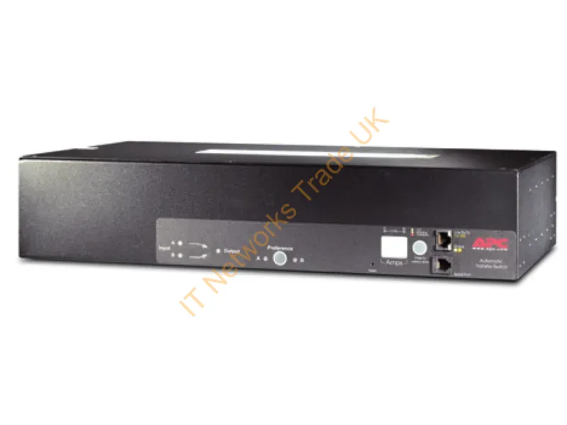 AP7724 - Apc Rack Ats, 230V, 32A, Iec309 In, (16)C13 (2)C19 Out Power Distribution Unit (Pdu) Black