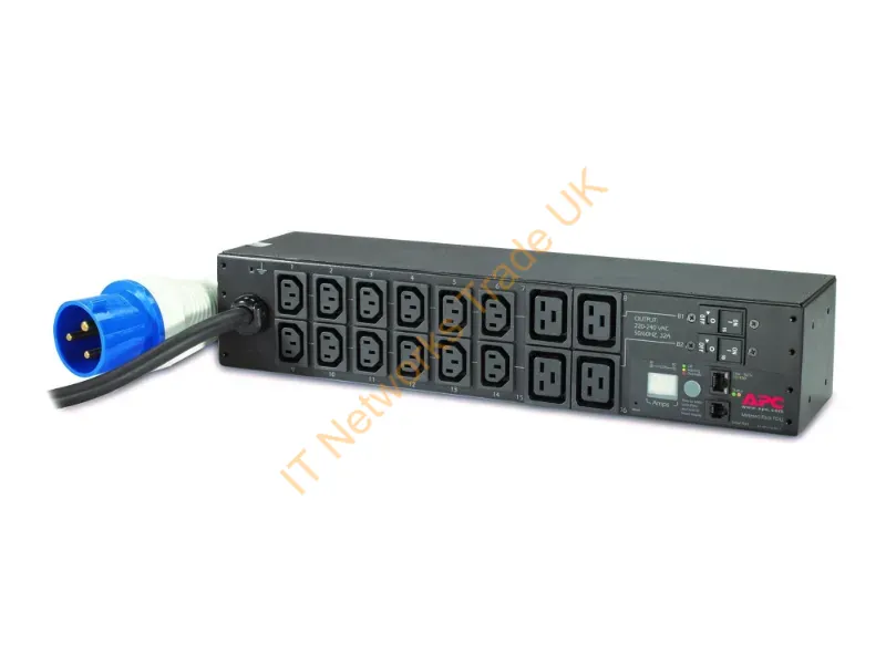 AP7822B - APC AP7822B 16AC outlet(s) 2U Black power distribution unit (PDU)