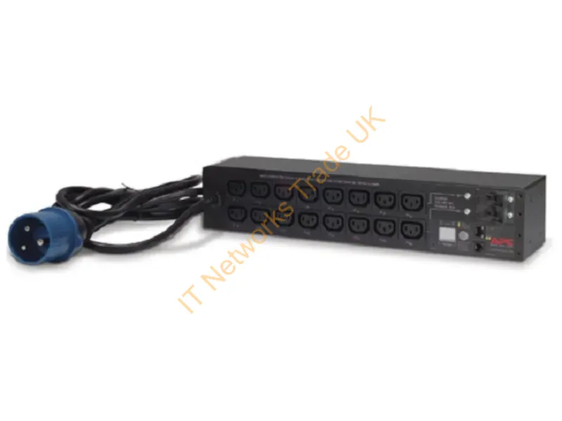 AP7922B - APC AP7922B 16AC outlet(s) 2U Black power distribution unit (PDU)