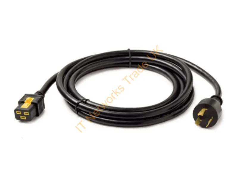 AP8753 - Apc Ap8753 Power Cable Black 118.1" (3 M) C19 Coupler Nema L6-20P