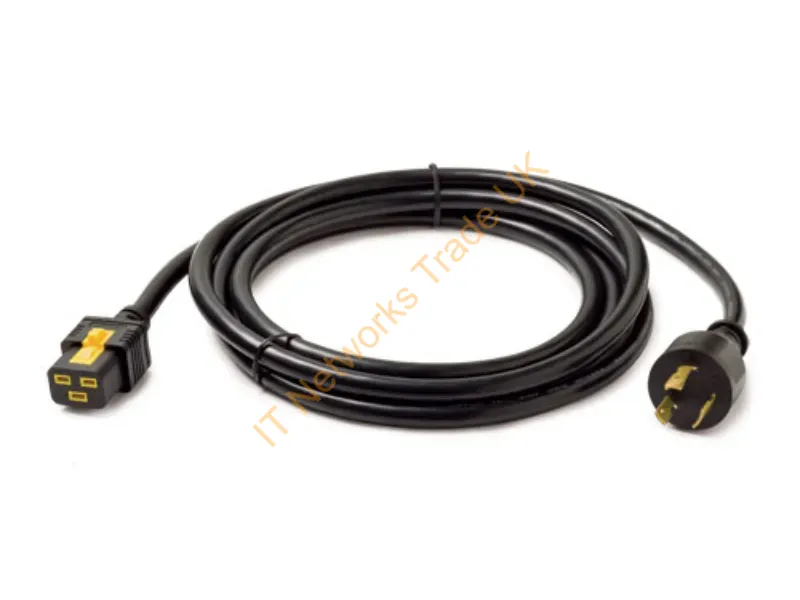 AP8753J - Apc Ap8753J Power Cable Black 120.1" (3.05 M) Nema L6-20P Iec C19