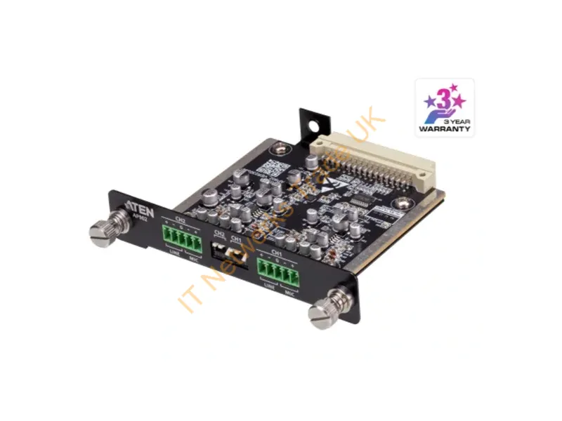 AP902 - Aten 2-Ch Mic/Line Pre-Amp Expansion