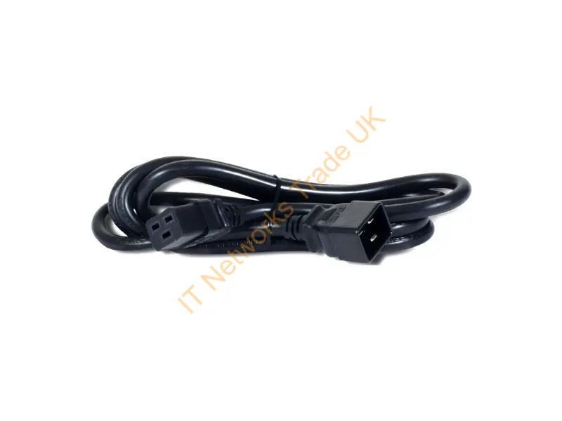 APC PWR Cord C19 C20, 4.5 m 4.57m C19 coupler C20 coupler Black power cable