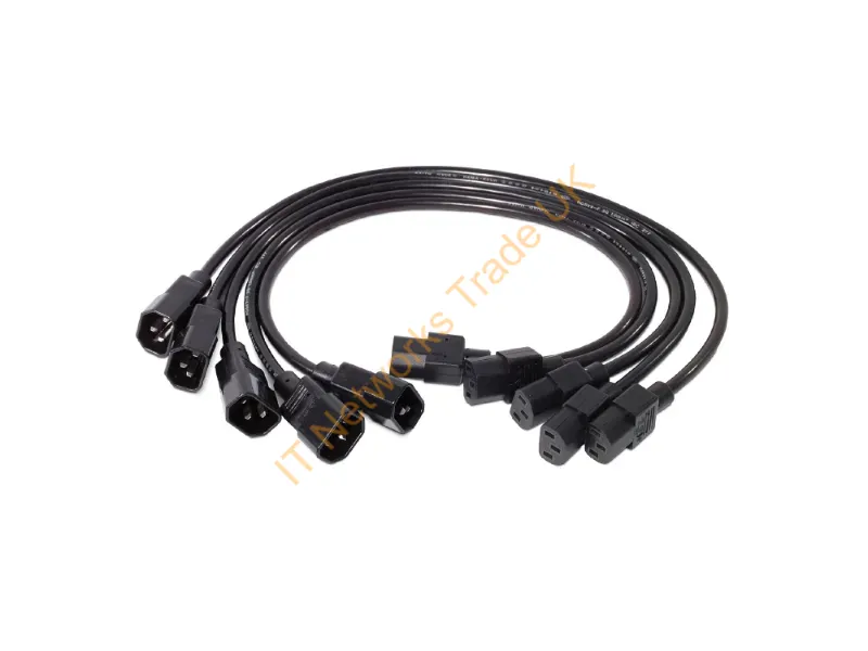 AP9890 - Apc Pwr Cord C13 - C14, 0.6 M Black 24" (0.61 M) C13 Coupler C14 Coupler