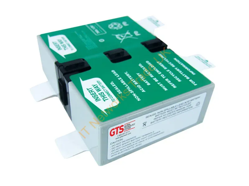 APCRBC123-GTS - Gts Apcrbc123- Ups Battery Sealed Lead Acid (Vrla) 12 V 7.2 Ah