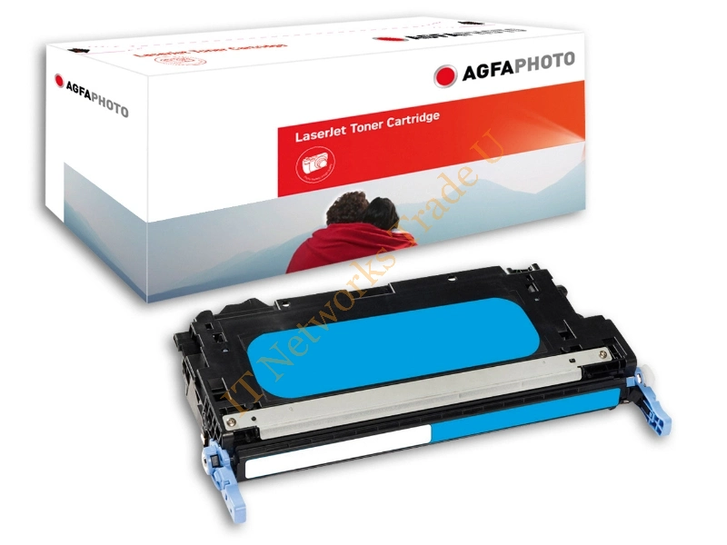 AgfaPhoto APTHP7581AE Laser toner 6000pages Cyan toner cartridge Accessory