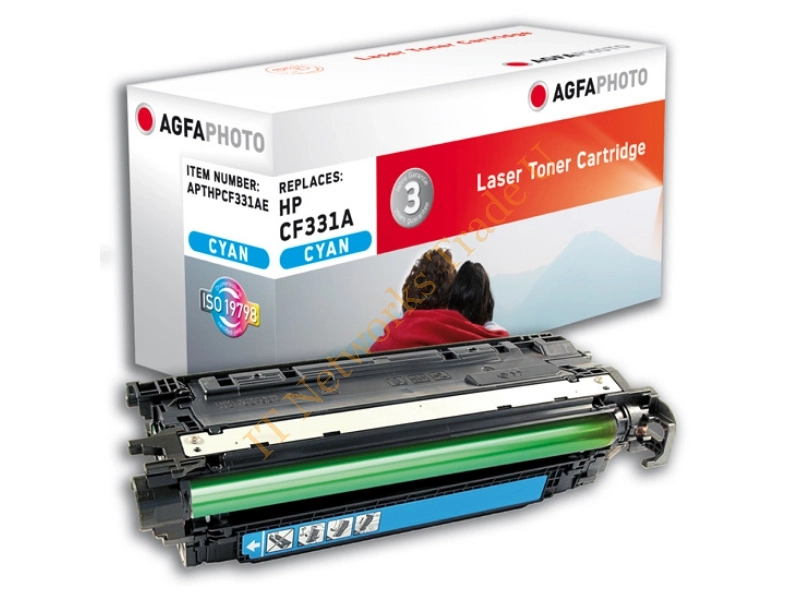 AgfaPhoto APTHPCF331AE Laser toner 15000pages Cyan toner cartridge Accessory