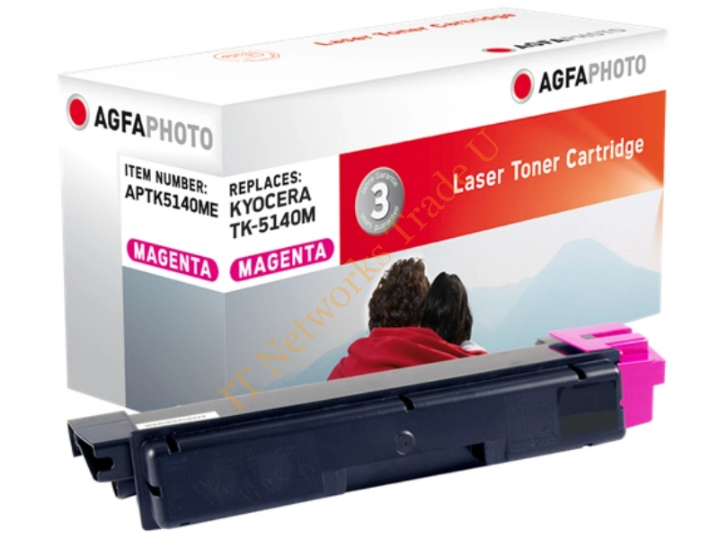 AgfaPhoto APTK5140ME Laser toner 5000pages Magenta toner cartridge Accessory