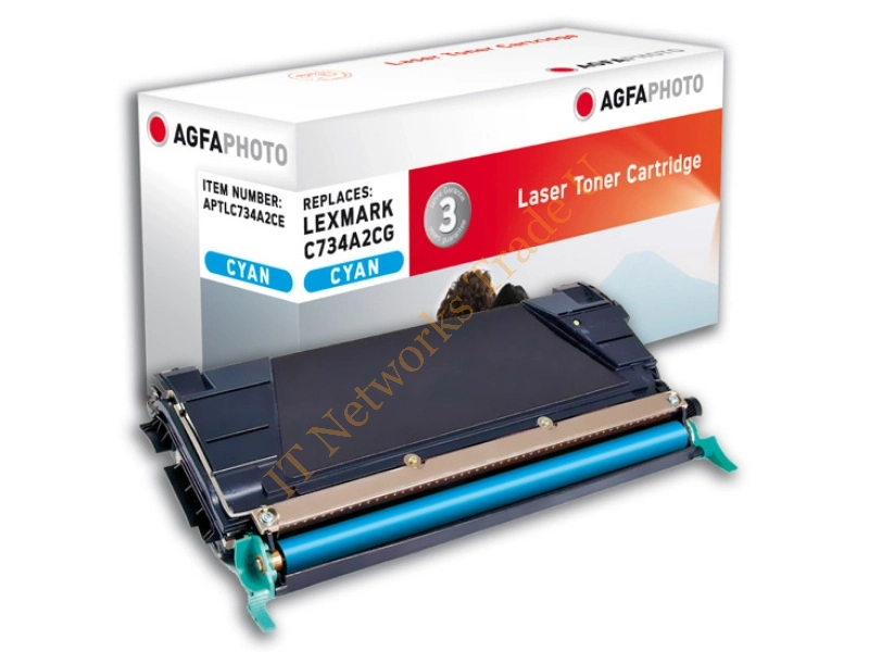 AgfaPhoto APTLC734A2CE 6000pages Cyan laser toner & cartridge Accessory