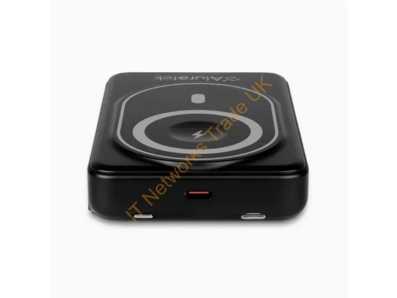 AQ2PBW10KF - Aluratek Wireless 10000 Mah Qi2 Powerban