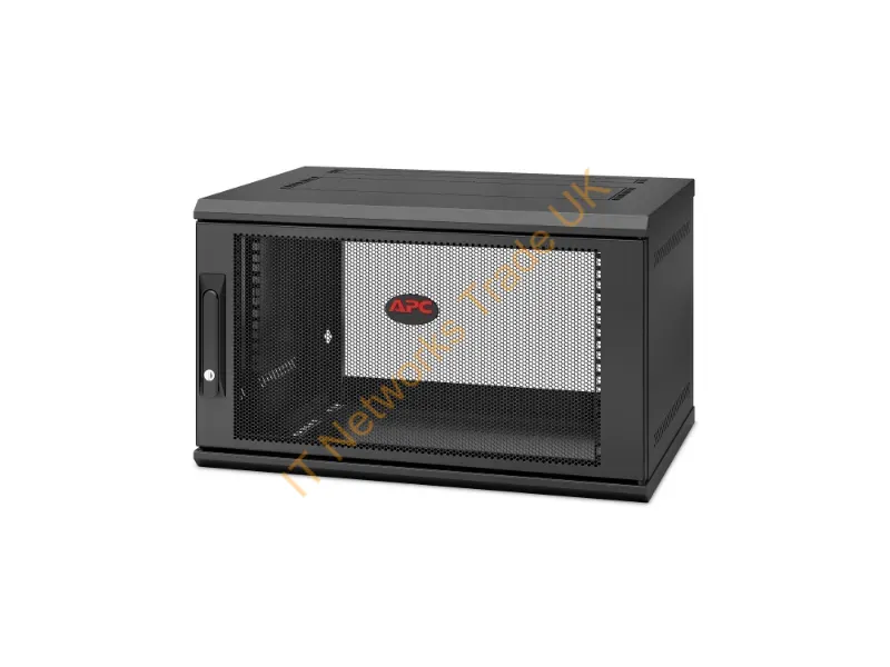 AR106SH4 - Apc Netshelter Wx 6U Single Hinged Wall-Mount Enclosure 400Mm Deep Wall Mounted Rack Black