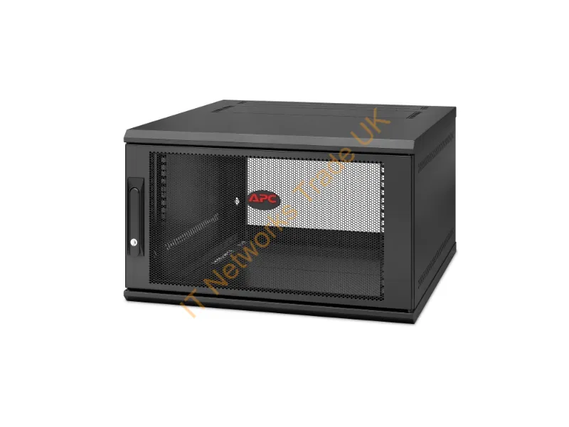 AR106SH6 - Apc Netshelter Wx 6U Single Hinged Wall-Mount Enclosure 600Mm Deep Wall Mounted Rack Black