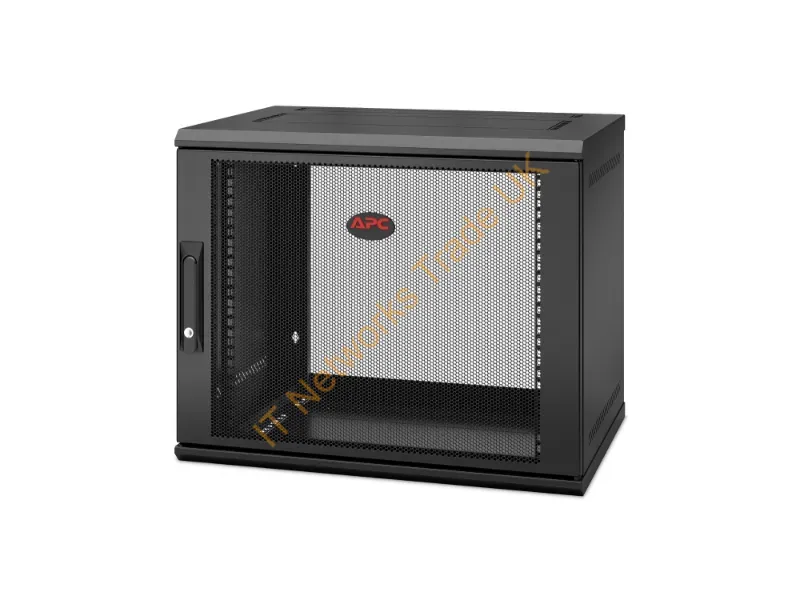 AR109SH4 - Apc Netshelter Wx 9U Single Hinged Wall-Mount Enclosure 400Mm Deep. Wall Mounted Rack Black