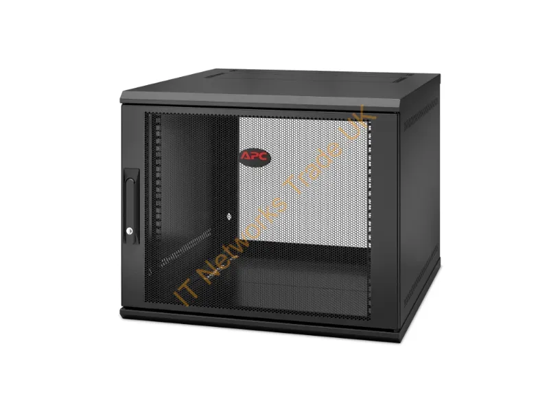 AR109SH6 - Apc Netshelter Wx 9U Single Hinged Wall-Mount Enclosure 600Mm Deep Wall Mounted Rack Black