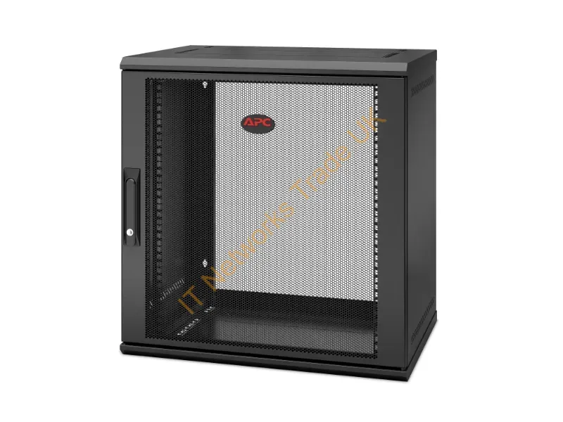 AR112SH4 - Apc Netshelter Wx 12U Single Hinged Wall-Mount Enclosure 400Mm Deep Wall Mounted Rack Black