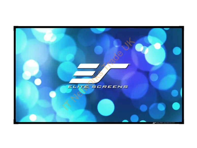 AR150H2-AUHD - Elite Screens Aeon Series Acoustically Transparent Projection Screen 150" 16:9