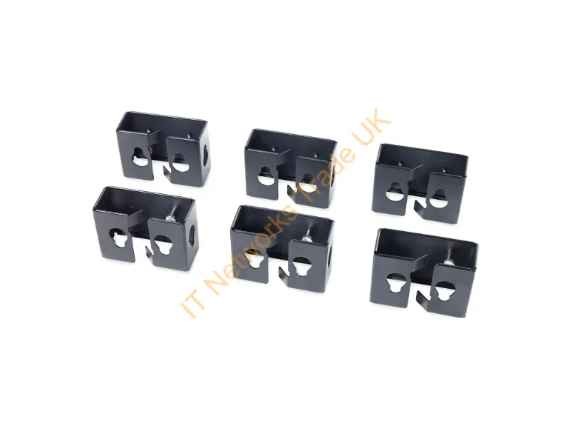 APC AR7710 Cable Containment Brackets Black power cable