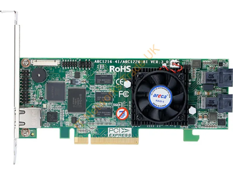 ARC-1226-8I - Areca Arc-1226-8I Raid Controller Pci Express 3.0 12 Gbit/S