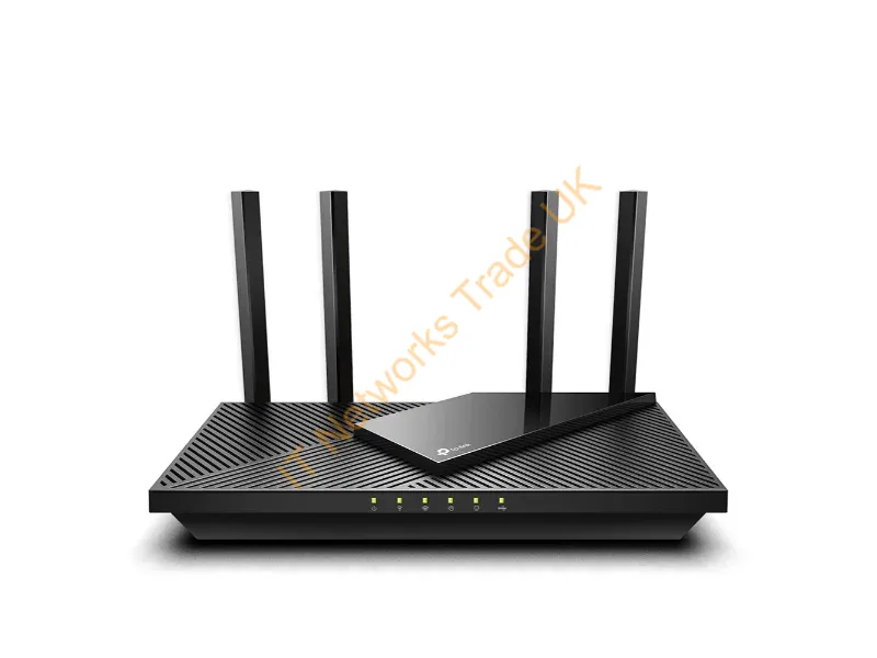 ARCHERAX55 - Tp-Link Archer Ax55 Wireless Router Gigabit Ethernet Dual-Band (2.4 Ghz / 5 Ghz) Black