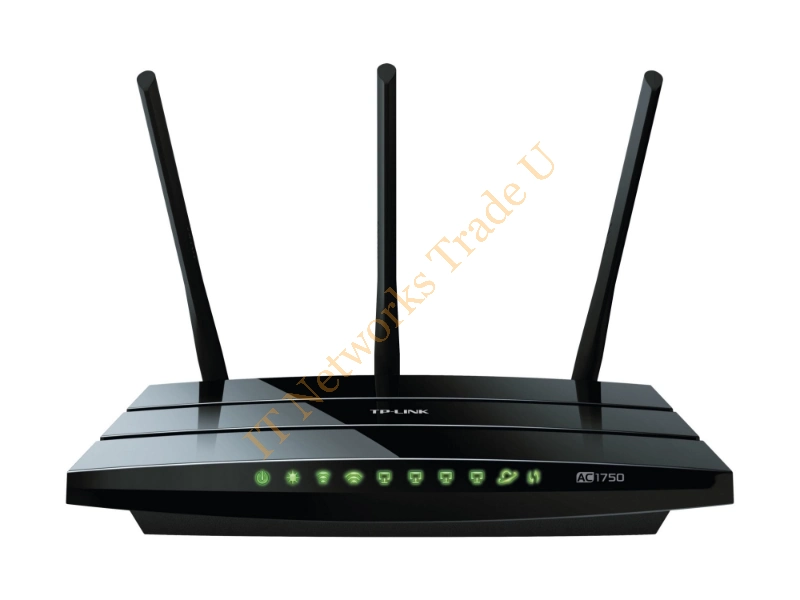 ARCHERC7 - TP-LINK Archer C7 Dual-band (2.4 GHz / 5 GHz) Gigabit Ethernet Black network wireless router