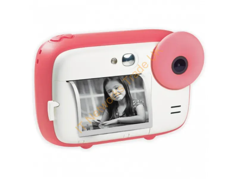ARKICPK - AgfaPhoto ARKICPK instant print camera 1280 x 720 pixels CMOS Pink, White