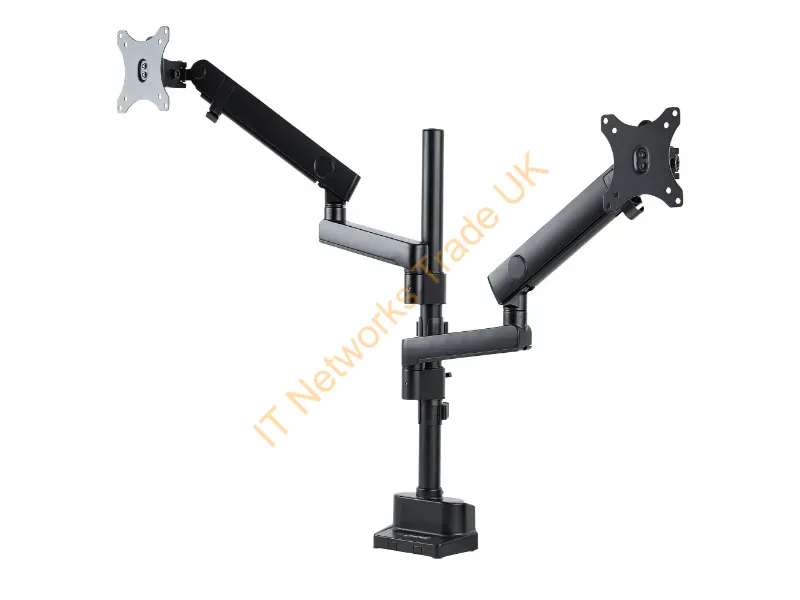 ARMDUALPIVOT - Startech.Com Armdualpivot Monitor Mount / Stand 32" Desk Black