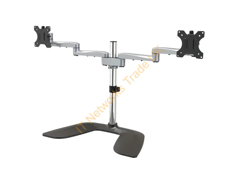 ARMDUALSS - Startech.Com Armdualss Monitor Mount / Stand 32" Desk Black, Silver