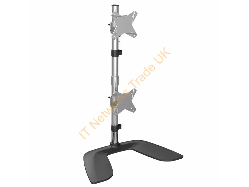 ARMDUOVS - Startech.Com Armduovs Monitor Mount / Stand 27" Desk Black, Silver