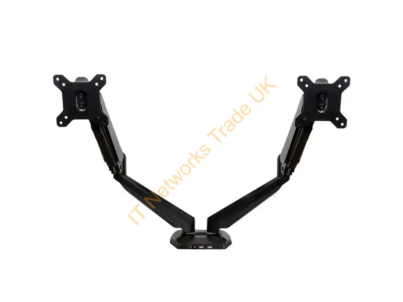 ARMSLIMDUO - StarTech.com Dual-Monitor Arm One-Touch Height Adjustment Monitor Accessory