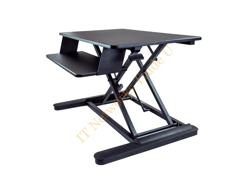 ARMSTSL - StarTech.com Sit-Stand Desk Converter With 35â€ Work Surface Monitor Accessory