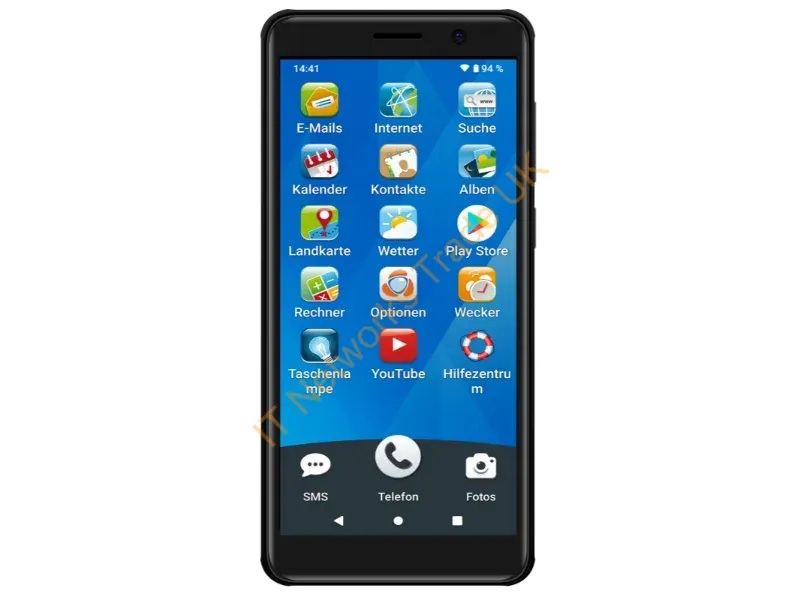 ART0486 - ORDISSIMO LeNumero2 Mini 13.8 cm (5.45") Single SIM Android 13 4G USB Type-C 3 GB 32 GB 2500 mAh Black