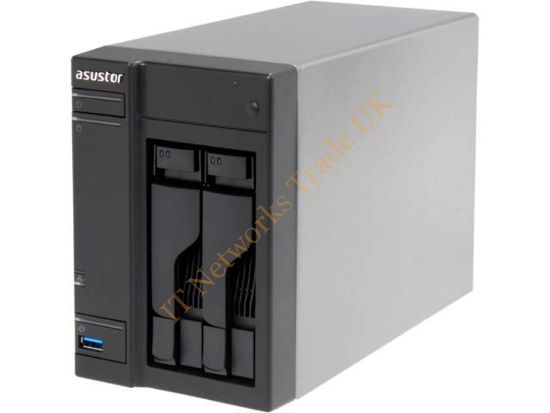 AS-202T ASUS 2-bay NAS Intel Atom Dual Core 512MB 1xGBe Usb 3.0 SATA Iii Wol Graphic Card Accessories