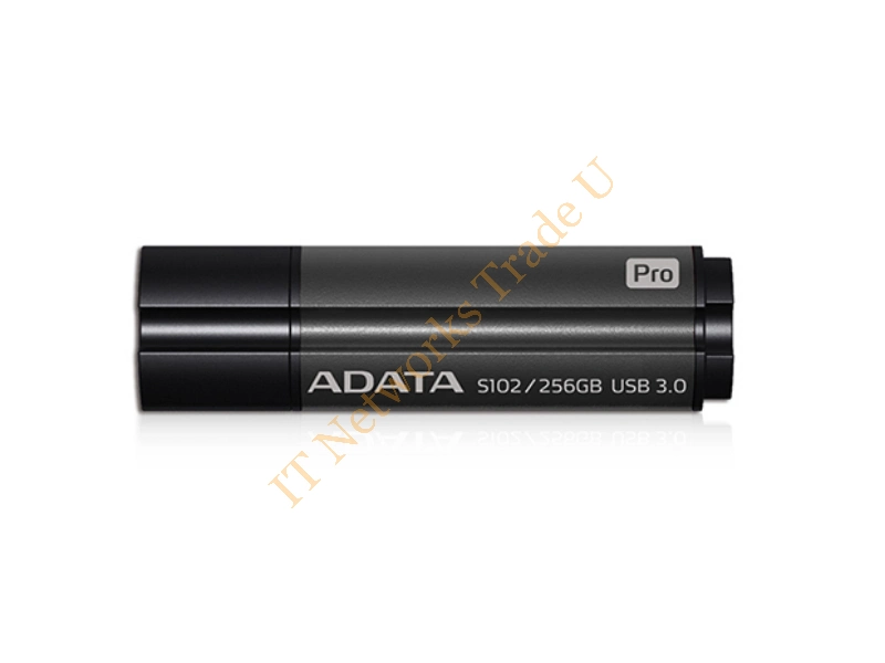 AS102P-256G-RGY - ADATA S102 Pro Advanced 256GB USB 3.0 (3.1 Gen 1) USB Type-A connector Grey USB flash drive Storage Device