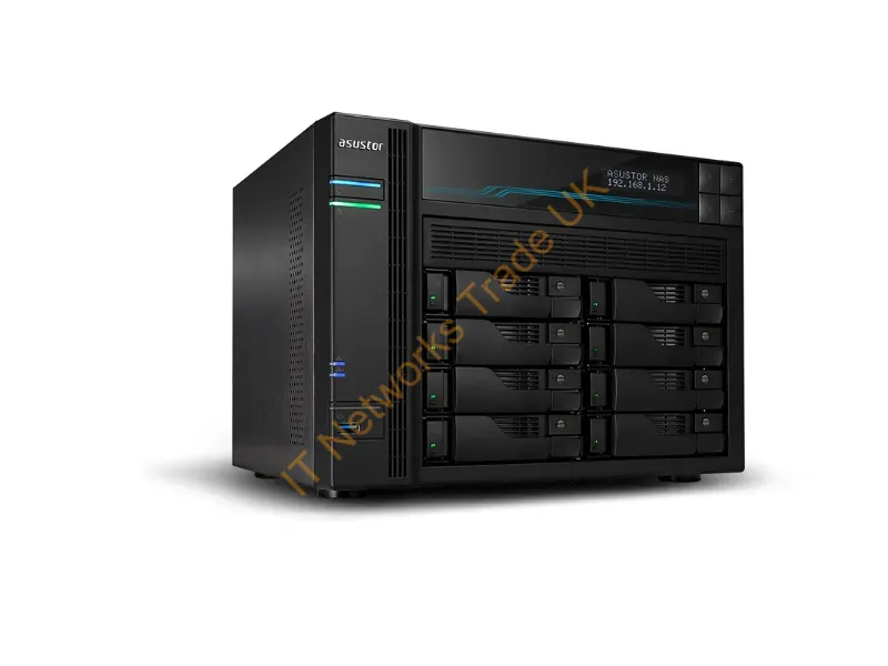 AS6508T - Asustor As6508T Nas Tower Intel Atom C3538 8 Gb Ddr4 0 Tb Adm Black