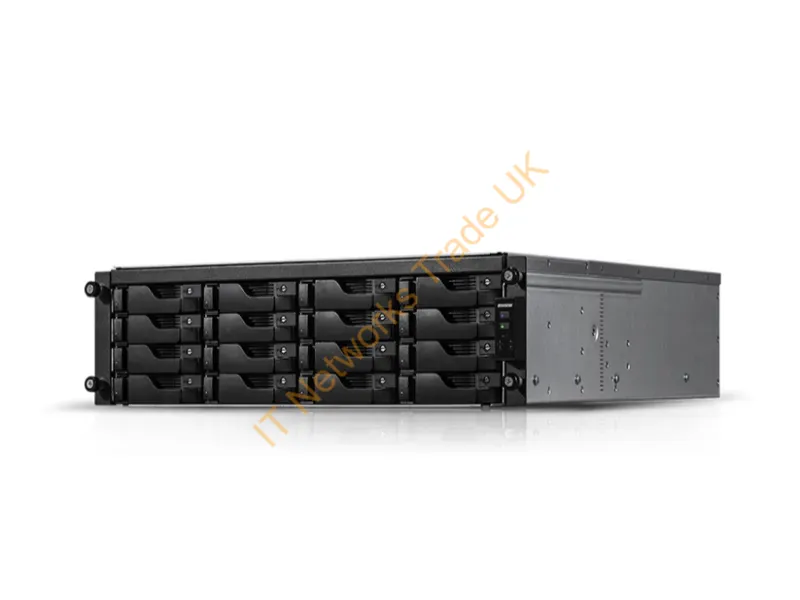 AS7116RDX - Asustor As7116Rdx Nas Rack (3U) Intel Xeon E E-2224 8 Gb Ddr4 0 Tb Adm Black